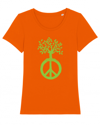 Tree Of Peace Bright Orange