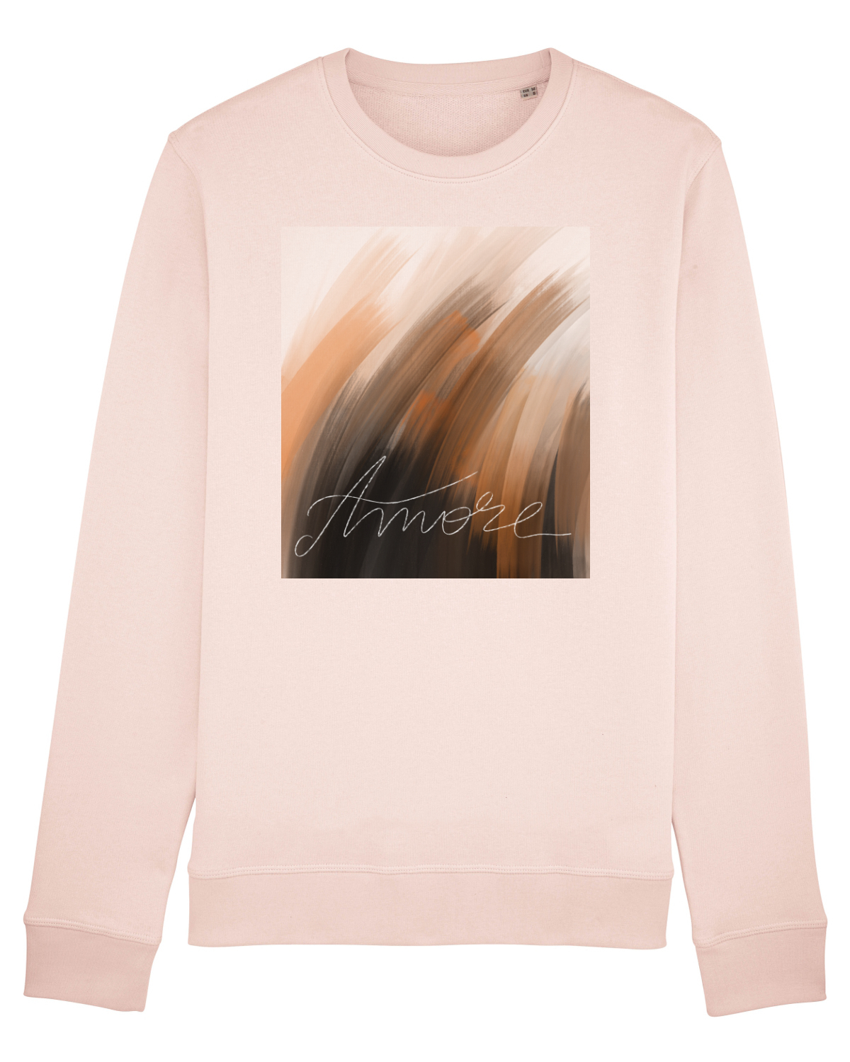 Bluză mânecă lungă Unisex Rise Candy Pink