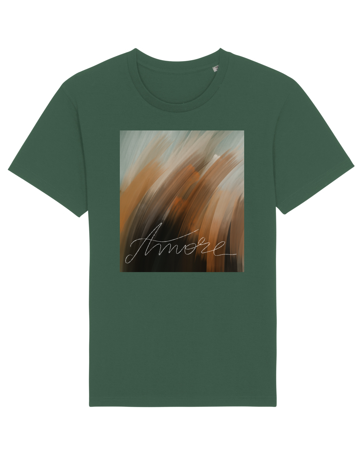 Tricou mânecă scurtă Unisex Rocker Bottle Green