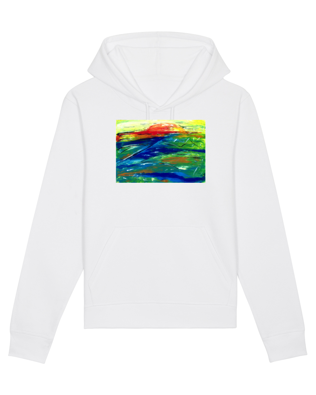 Hanorac Unisex Drummer White