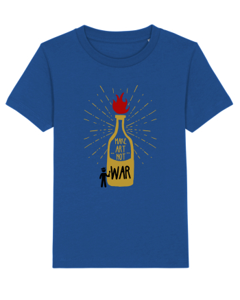 make art not war Majorelle Blue