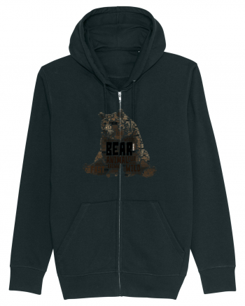 Bear WordArt Black