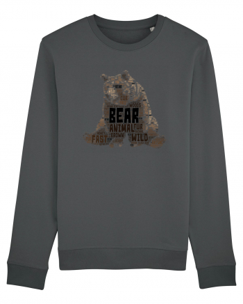 Bear WordArt Anthracite