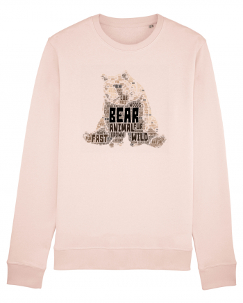 Bear WordArt Candy Pink