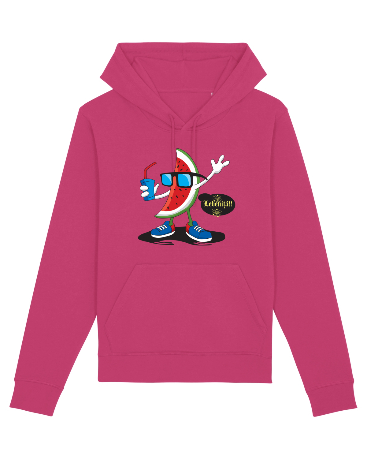 Hanorac Unisex Drummer Raspberry