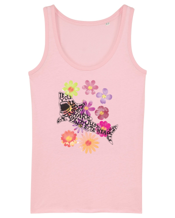 shark-flower Cotton Pink