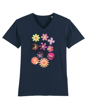 shark-flower French Navy