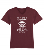 CAPTAIN PIRATE Tricou mânecă scurtă guler V Bărbat Presenter