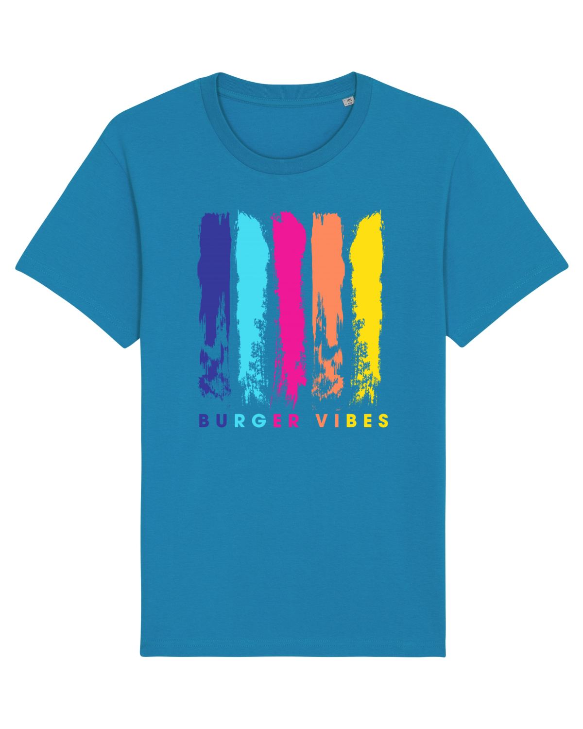 Tricou mânecă scurtă Unisex Rocker Azur