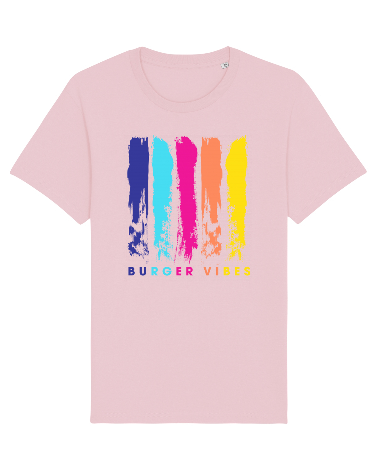 Tricou mânecă scurtă Unisex Rocker Cotton Pink