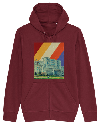 Retro Bucuresti Burgundy