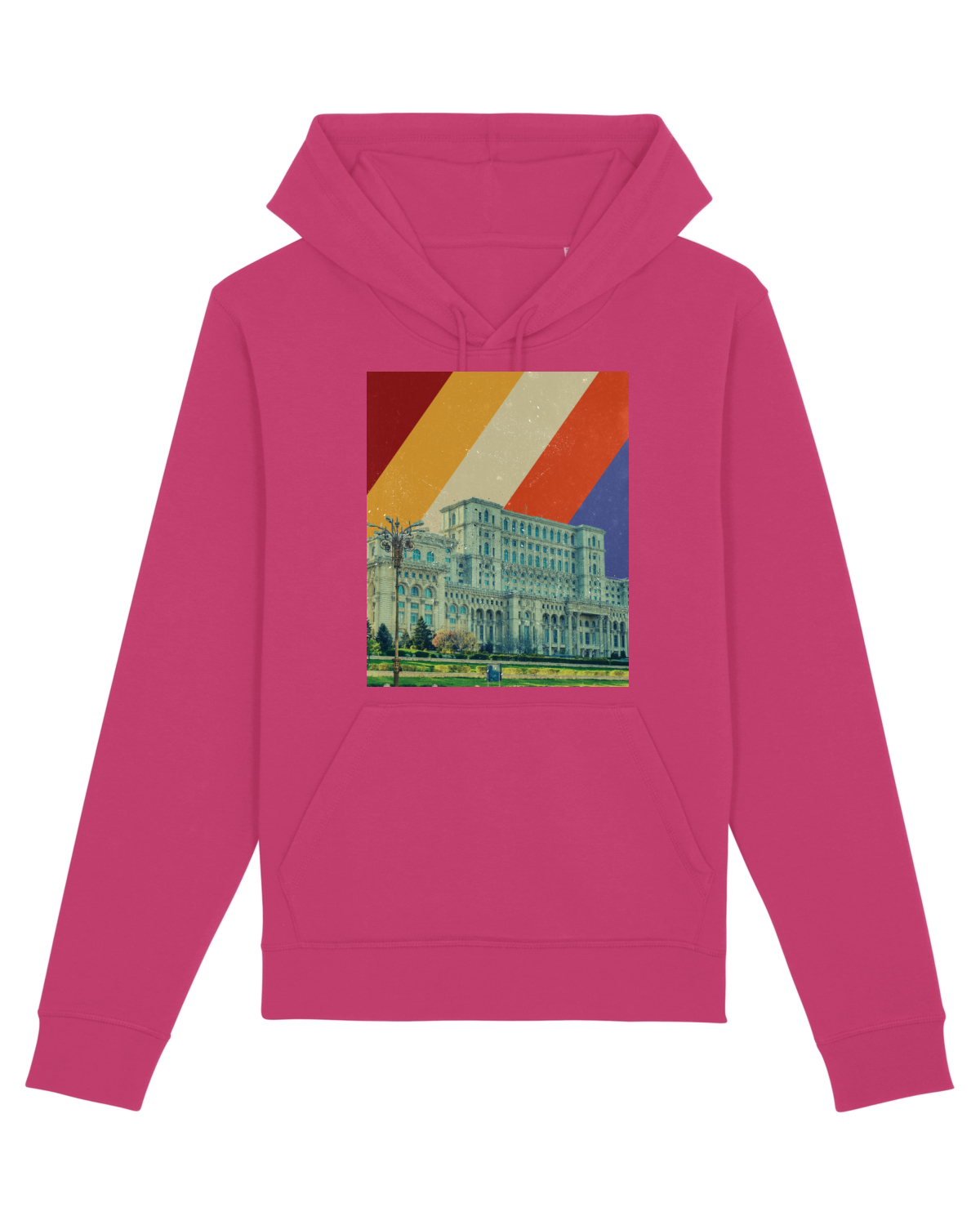 Hanorac Unisex Drummer Raspberry