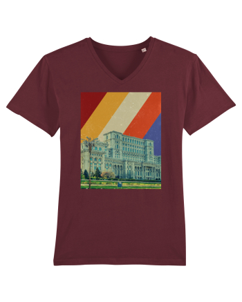 Retro Bucuresti Burgundy