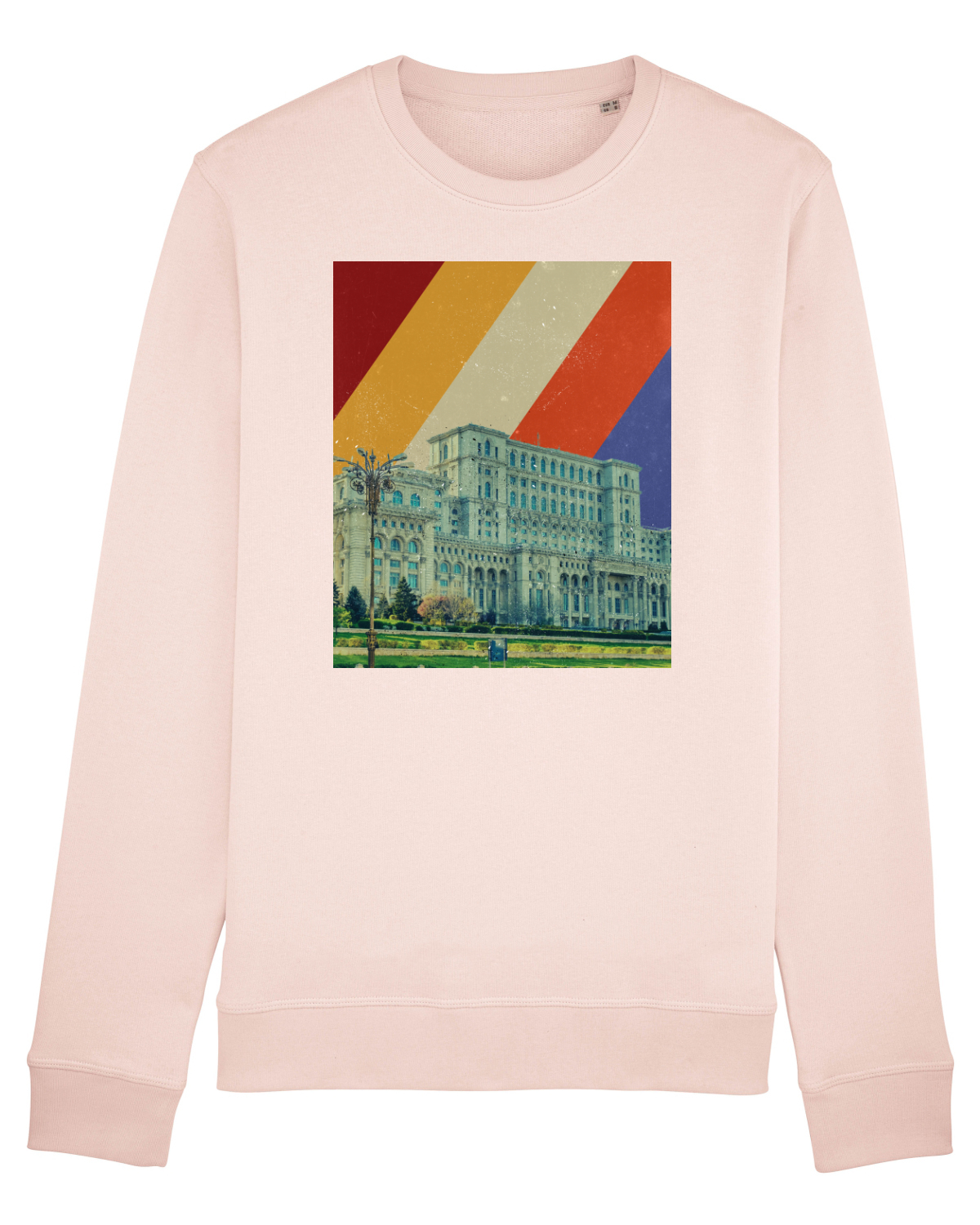 Bluză mânecă lungă Unisex Rise Candy Pink