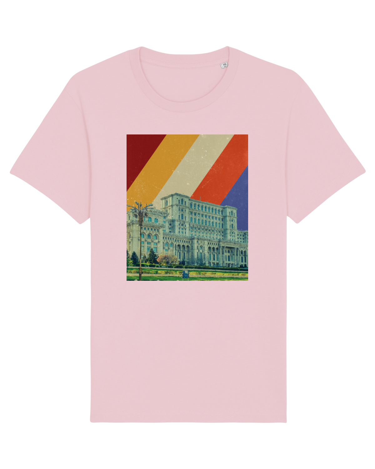 Tricou mânecă scurtă Unisex Rocker Cotton Pink