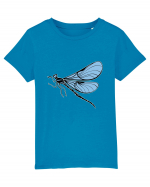 Hippie Blue Insect Tricou mânecă scurtă  Copii Mini Creator