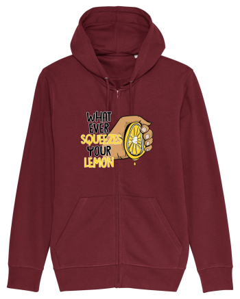 Squeeze your lemon Burgundy