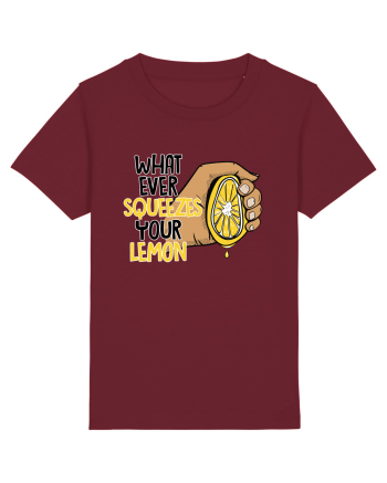 Squeeze your lemon Burgundy