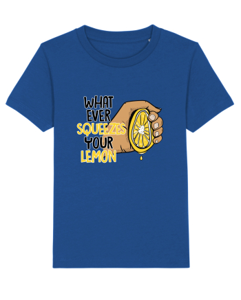 Squeeze your lemon Majorelle Blue