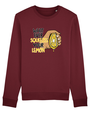 Squeeze your lemon Burgundy