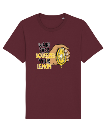 Squeeze your lemon Burgundy