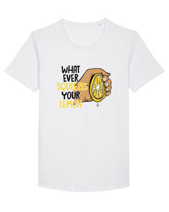 Squeeze your lemon White