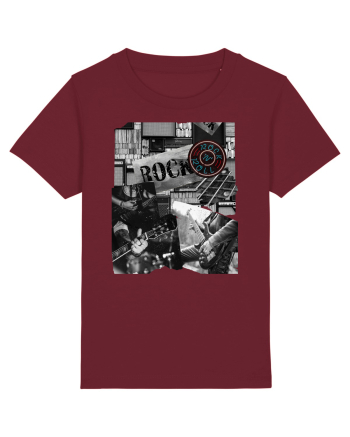 Vintage Rock Burgundy
