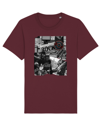 Vintage Rock Burgundy
