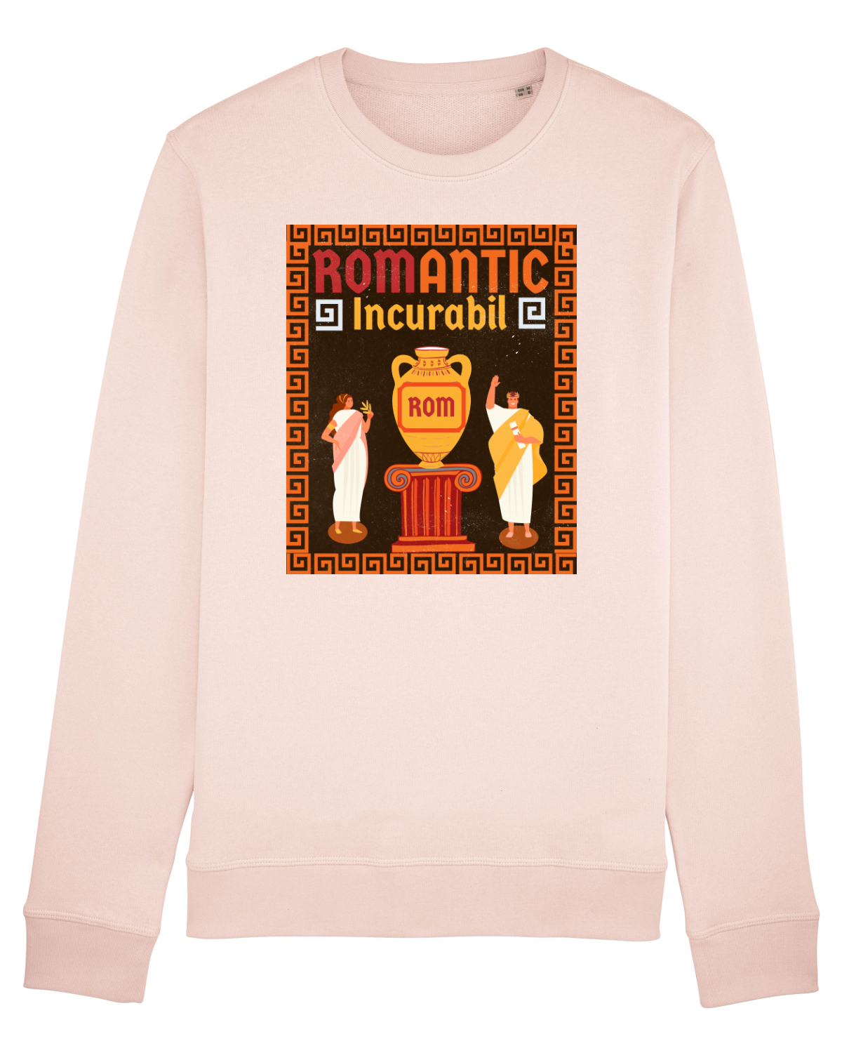 Bluză mânecă lungă Unisex Rise Candy Pink