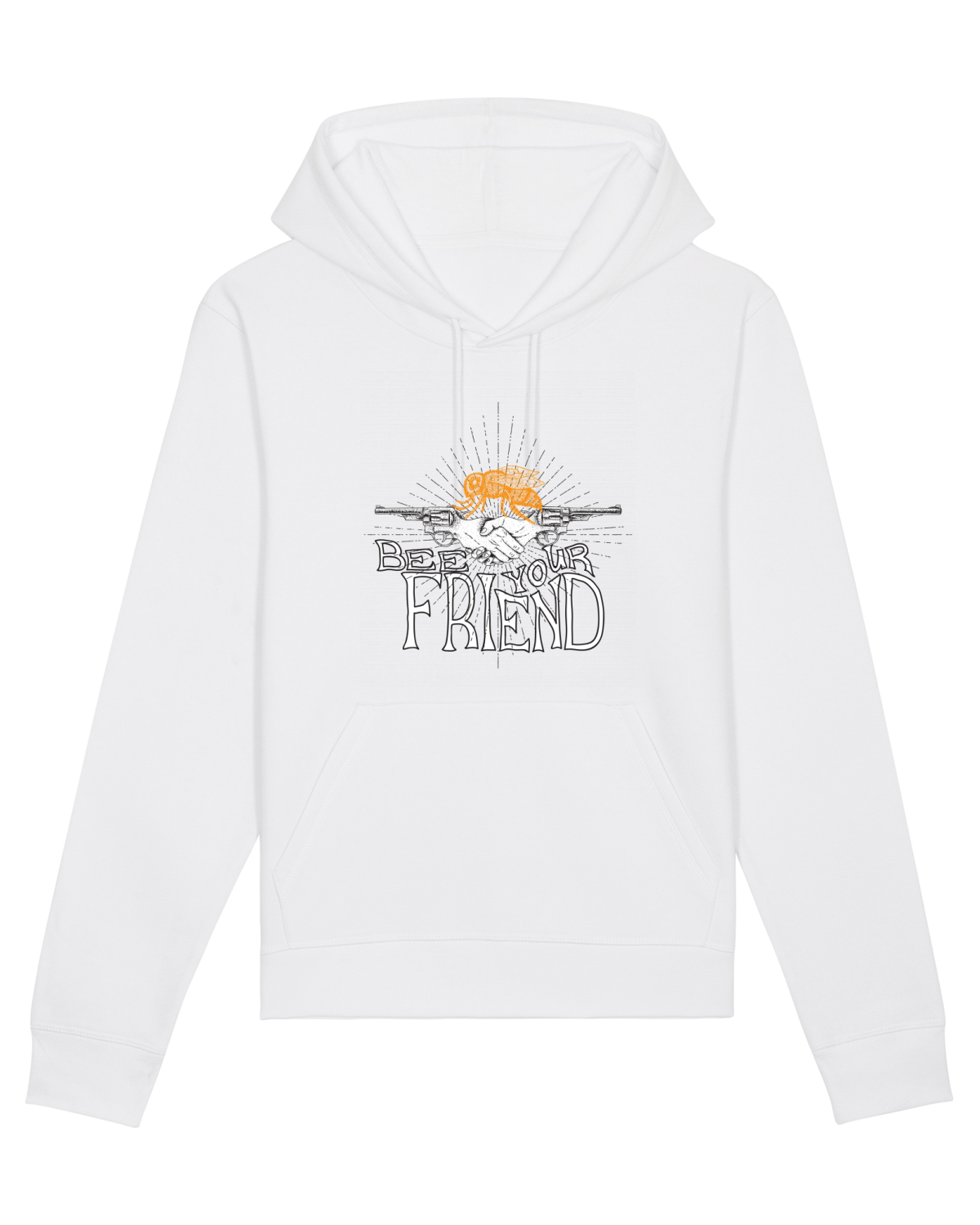 Hanorac Unisex Drummer White
