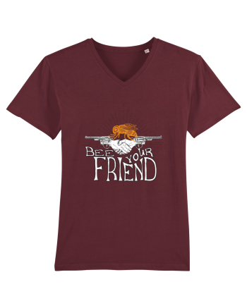bee my friend Burgundy