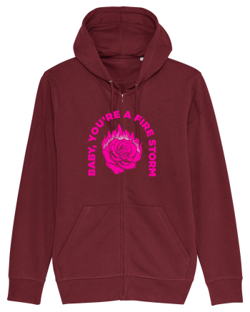 You're a FIRE STORM Burgundy