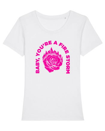 You're a FIRE STORM White