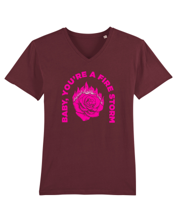 You're a FIRE STORM Burgundy