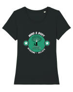cut the meaning Tricou mânecă scurtă guler larg fitted Damă Expresser