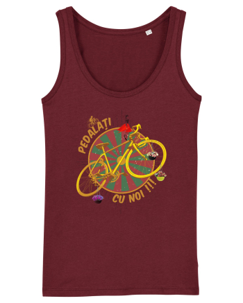 pedalati cu noi Burgundy