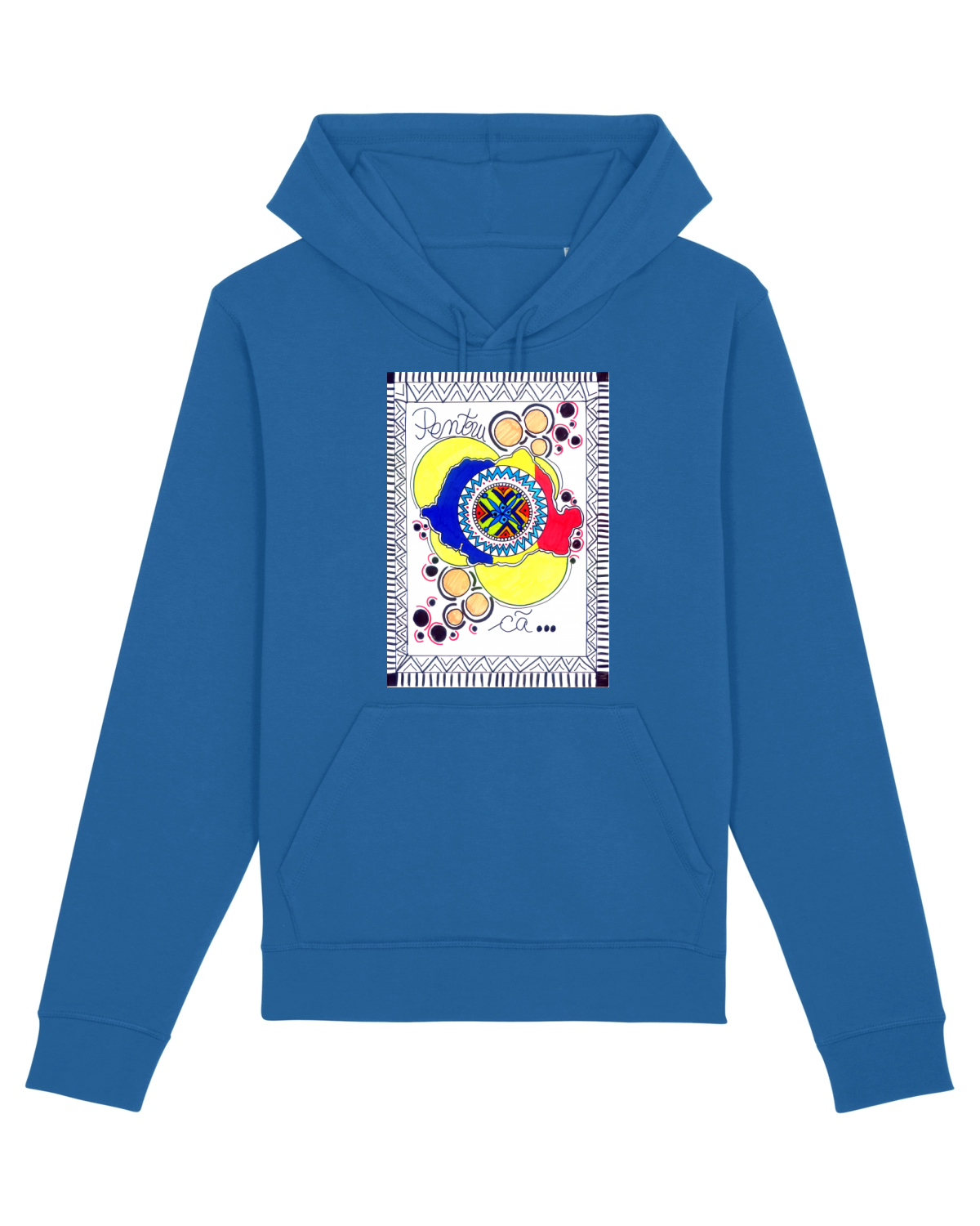 Hanorac Unisex Drummer Royal Blue