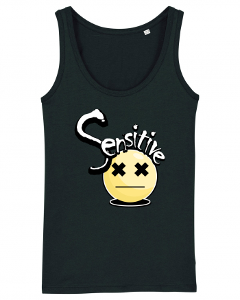 Sensitive emoticon Black