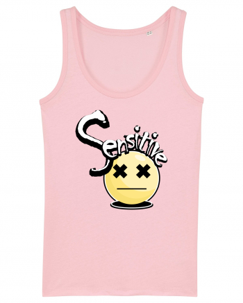 Sensitive emoticon Cotton Pink