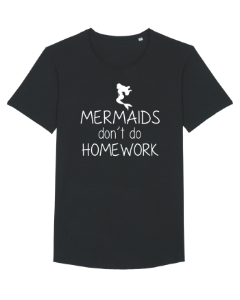 Mermaids dont do homework Black