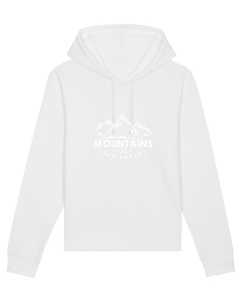 Mountains outdoors White
