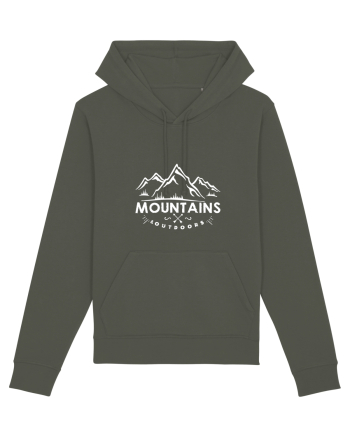 Mountains outdoors Khaki