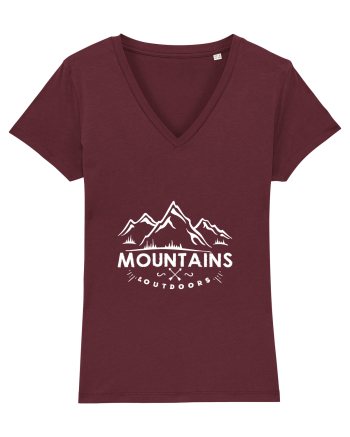 Mountains outdoors Burgundy
