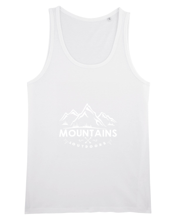 Mountains outdoors White