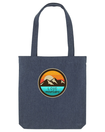 Love Mountains Midnight Blue