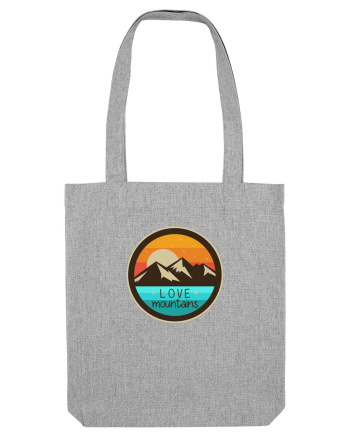 Love Mountains Heather Grey