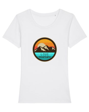 Love Mountains White