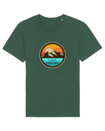 Love Mountains Bottle Green