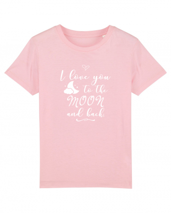 Love you to the moon Cotton Pink