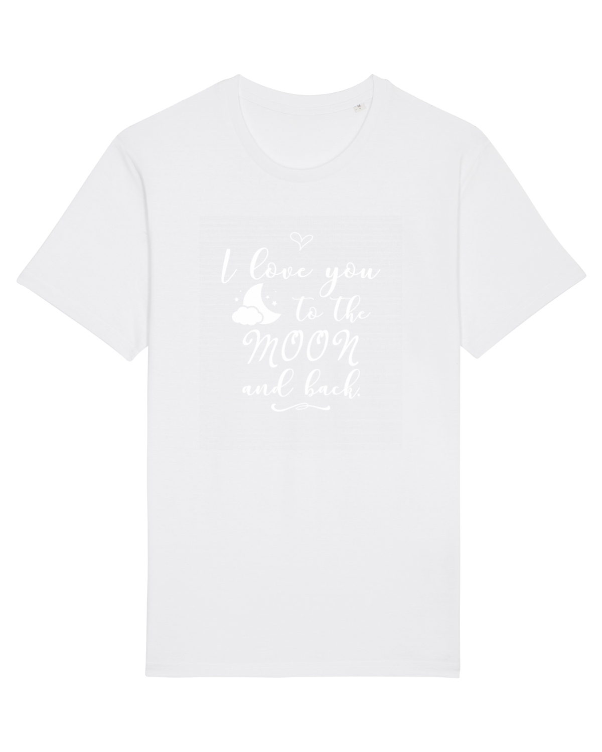 Tricou mânecă scurtă Unisex Rocker White